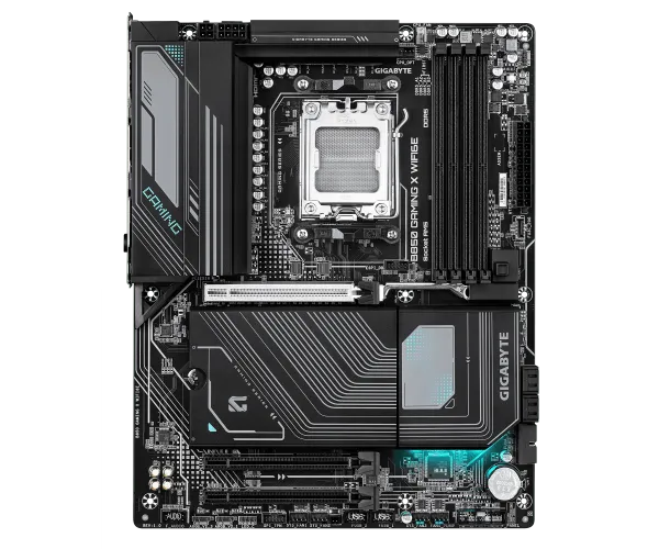 לוח אם GIGABYTE B850 GAMING X WIFI6E ATX DDR5 AM5 BT 2.5 GBE LAN