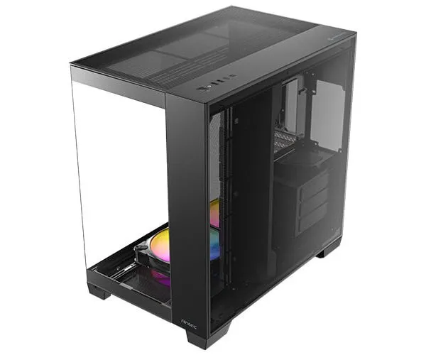 מארז שחור Antec C8 RGB E-ATX Mid-Tower 3X ARGB FANS Incl Black